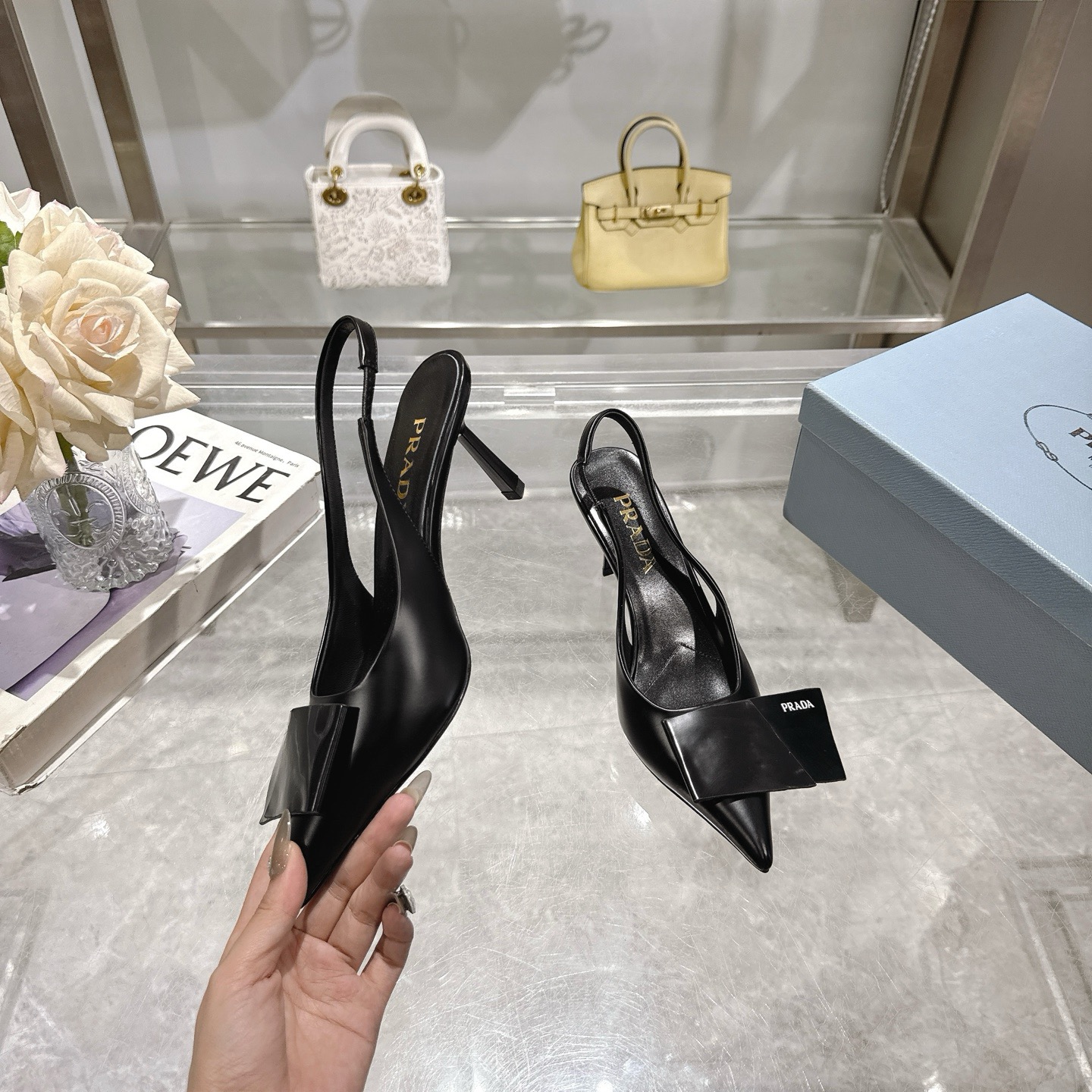 Women P*rada Top Quality Sandals