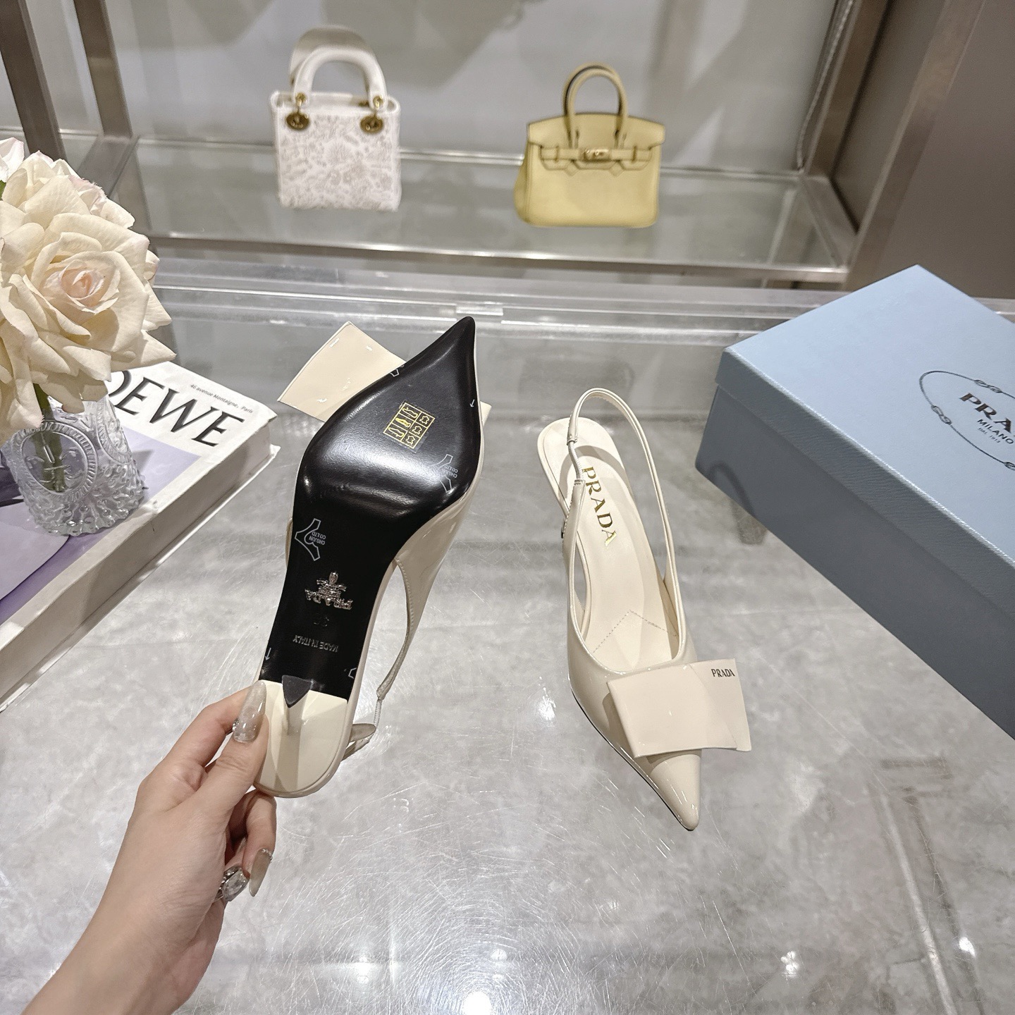 Women P*rada Top Quality Sandals