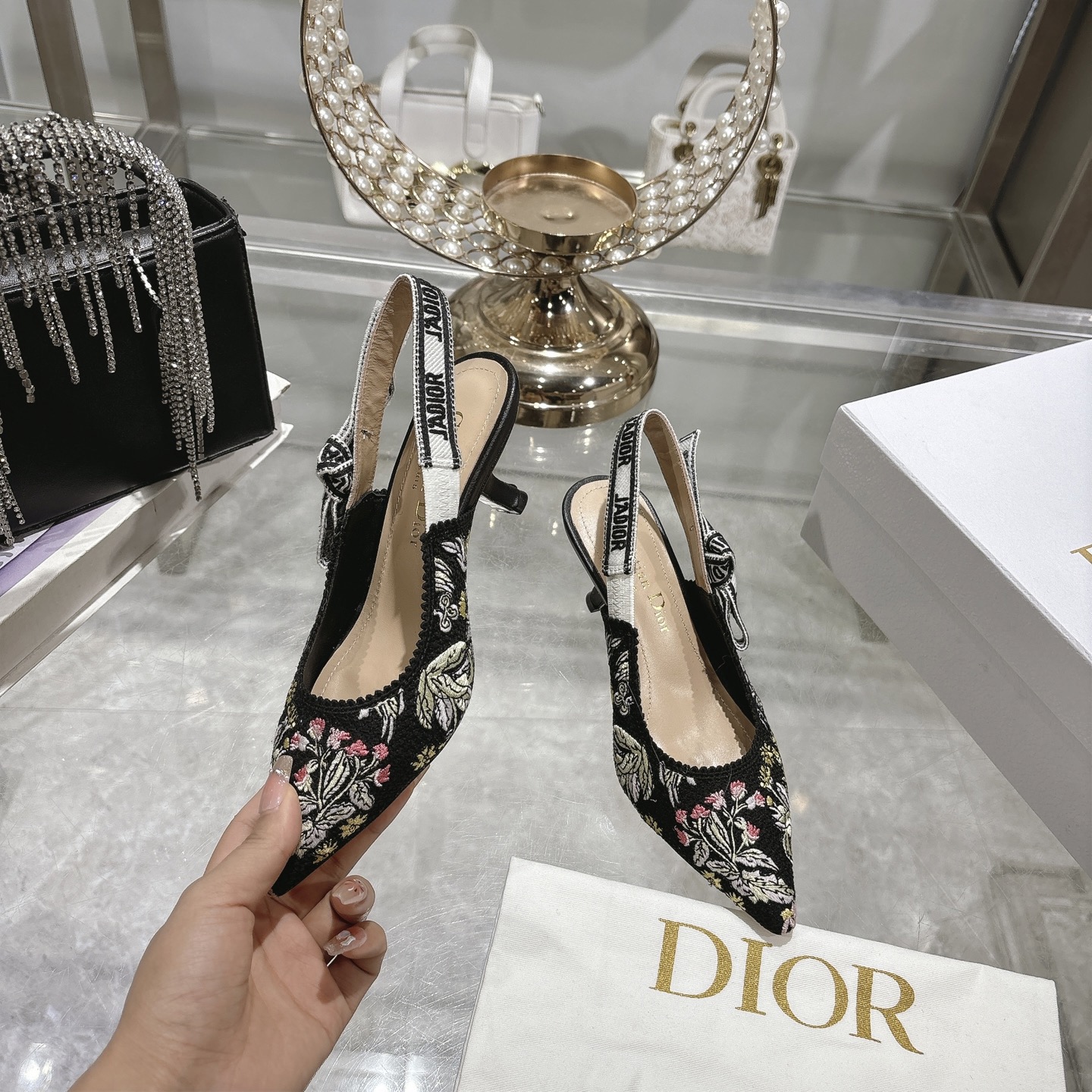 Women D*ior Top Quality Sandals