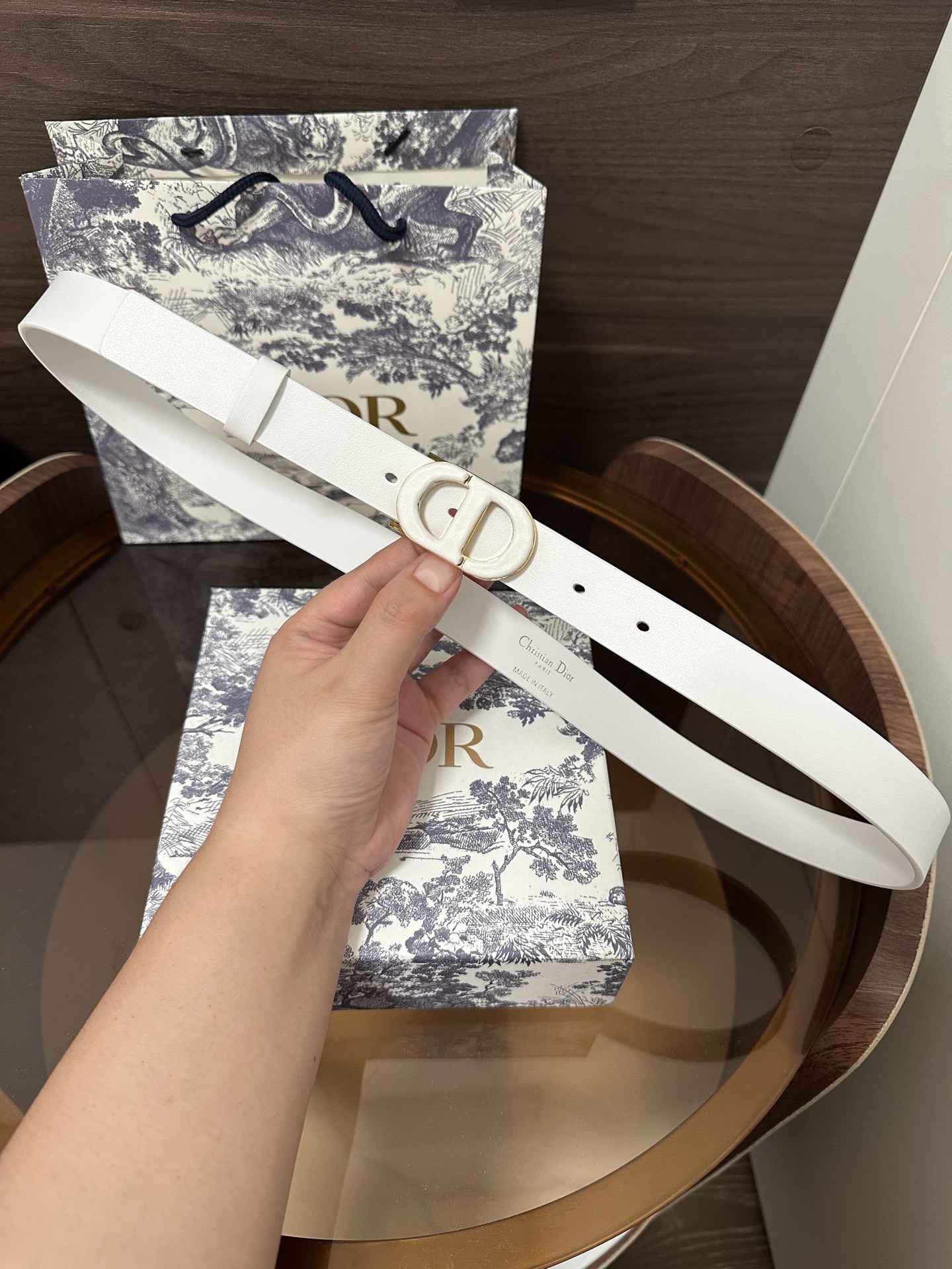 D*ior Belts Top Quality 25MM