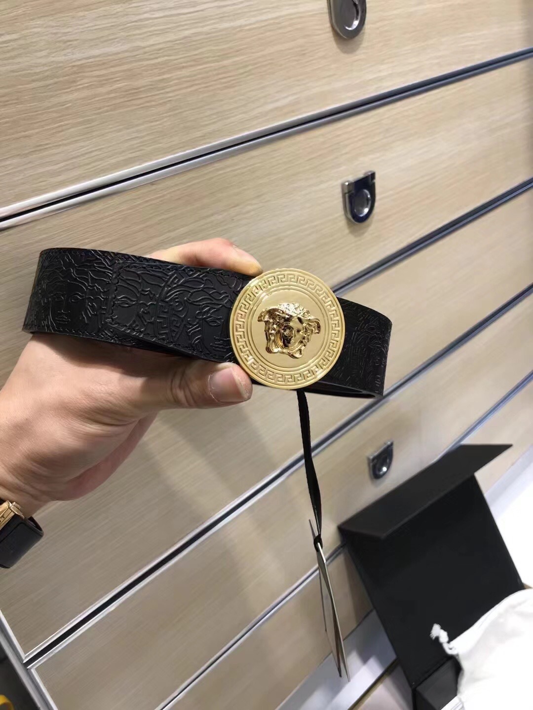 Copy V*ersace Belts Top Quality