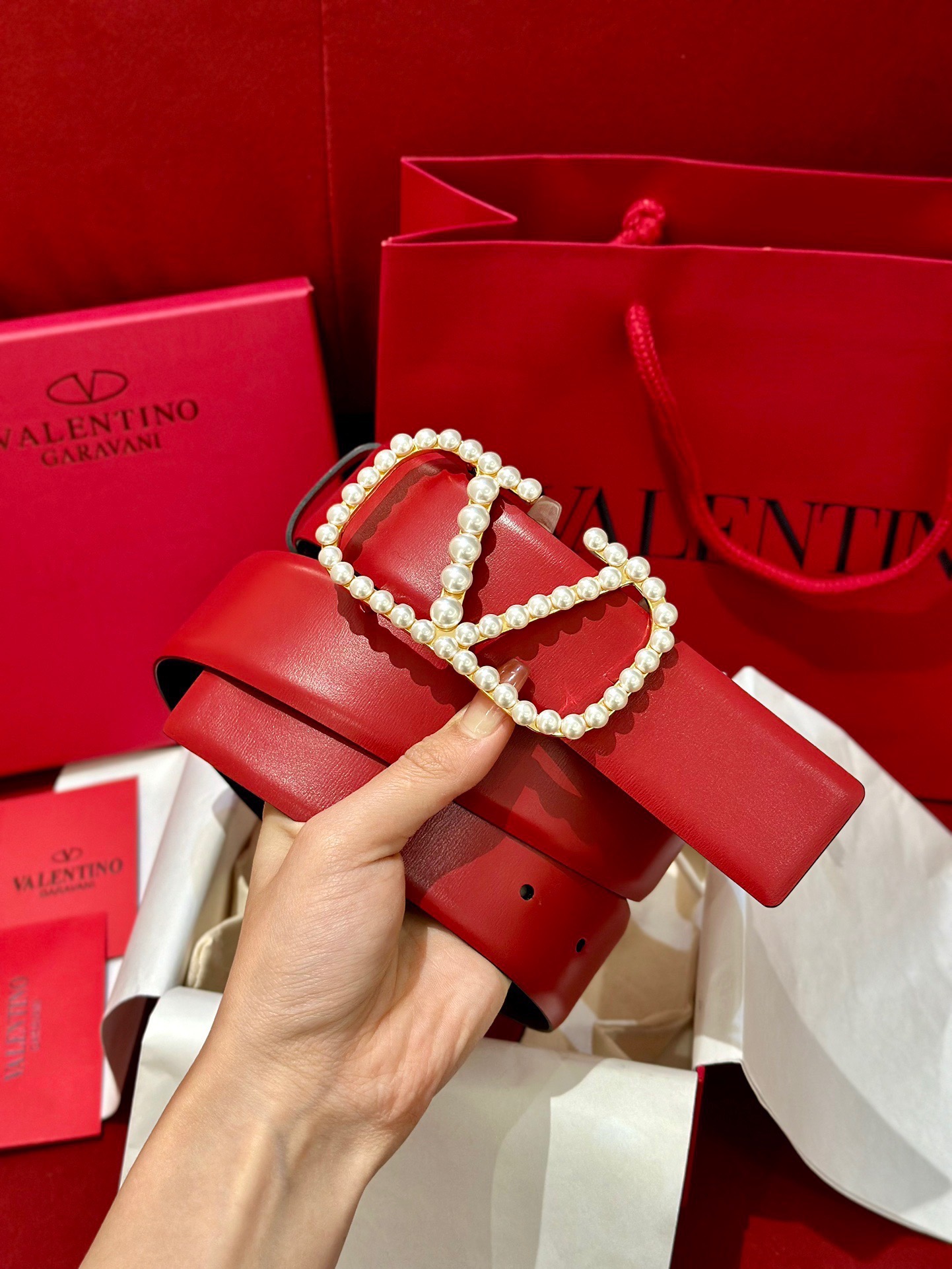 V*alentino Belts Top Quality