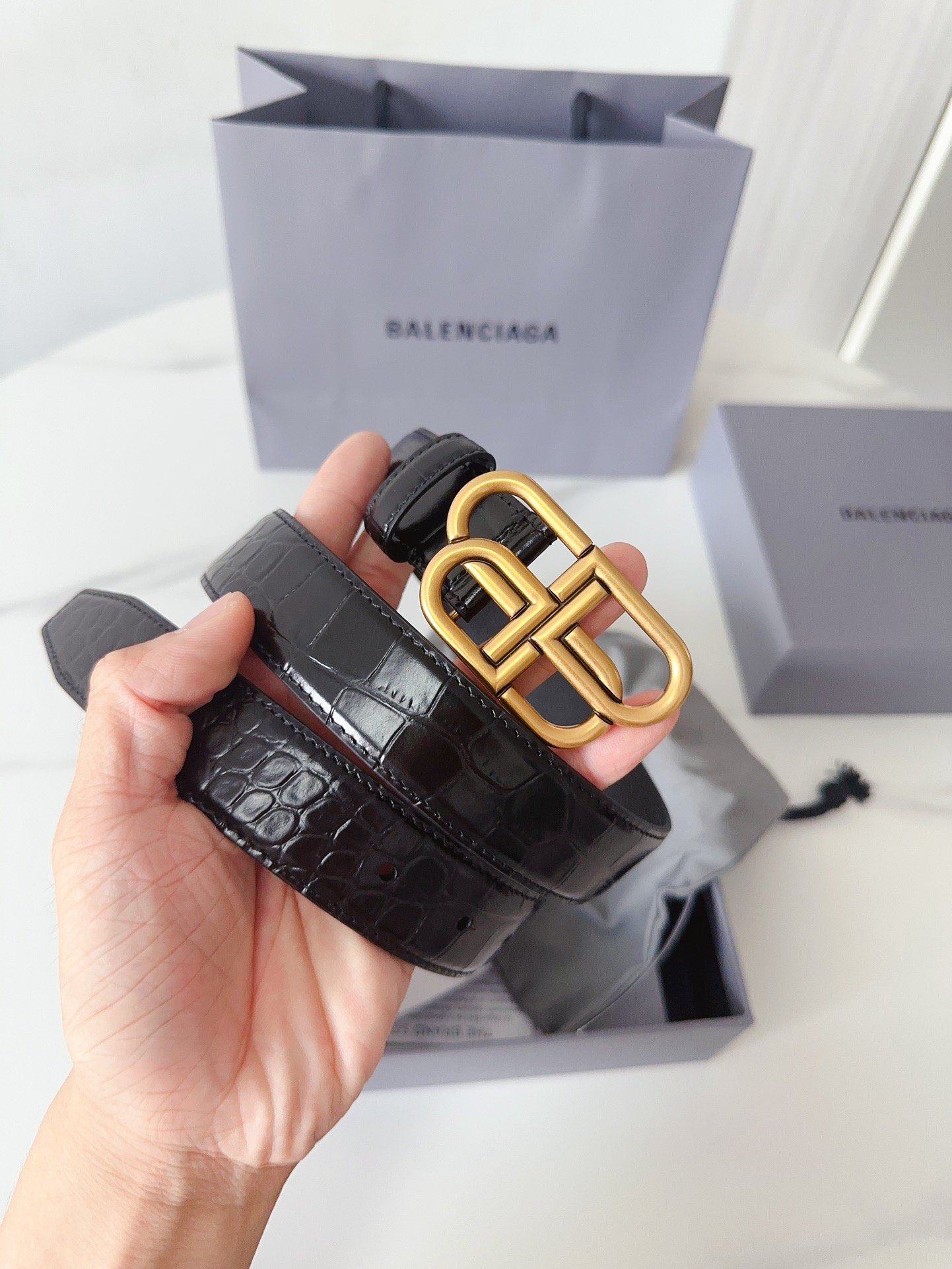 B*alenciaga Belts Top Quality