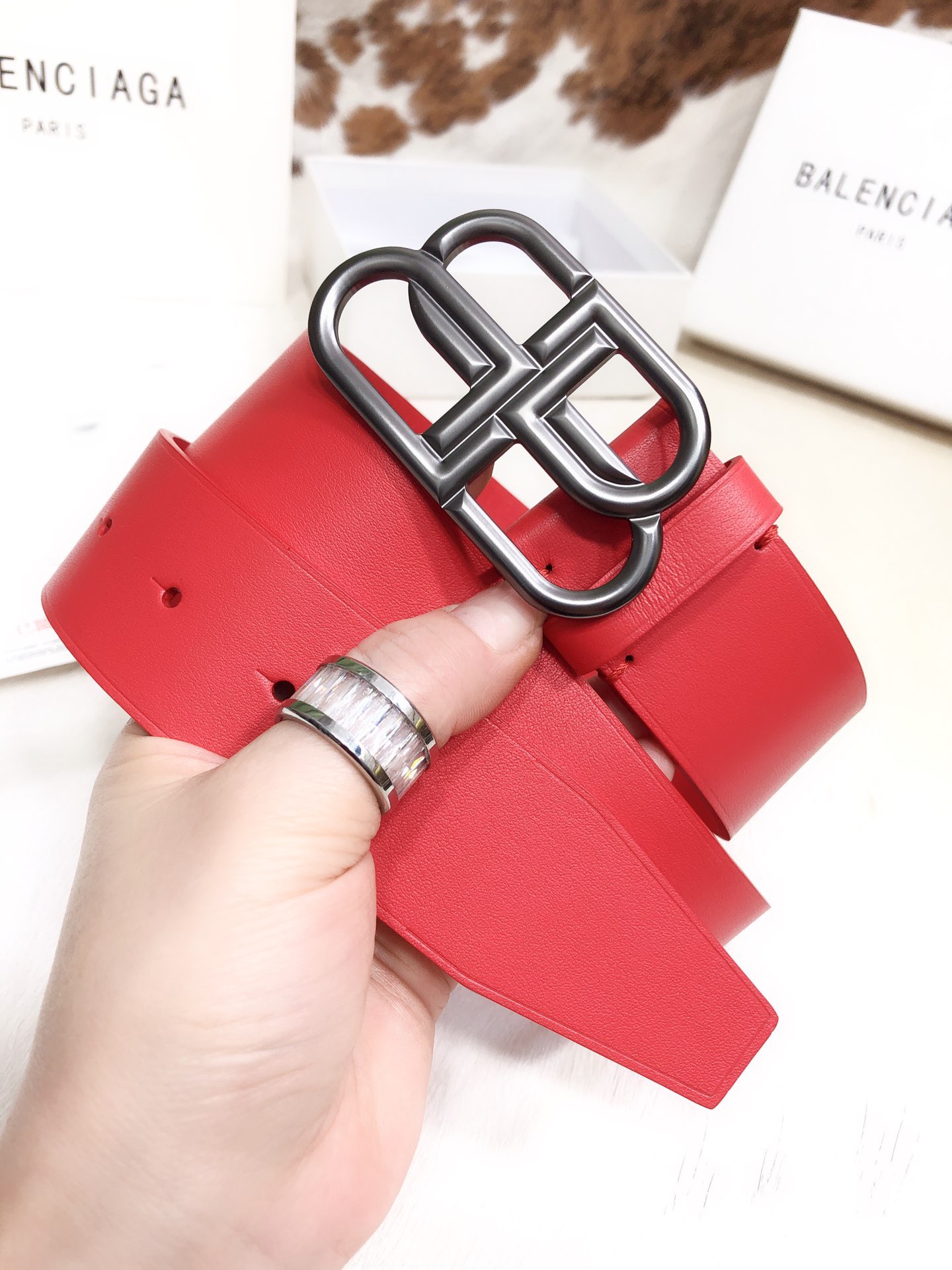 B*alenciaga Belts Top Quality