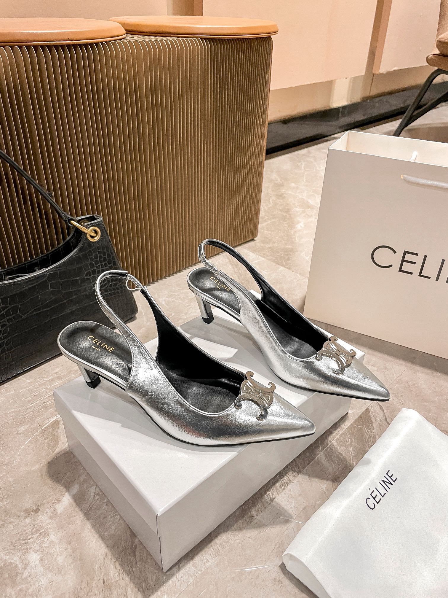 Women Top Quality C*eline shoes 5cm