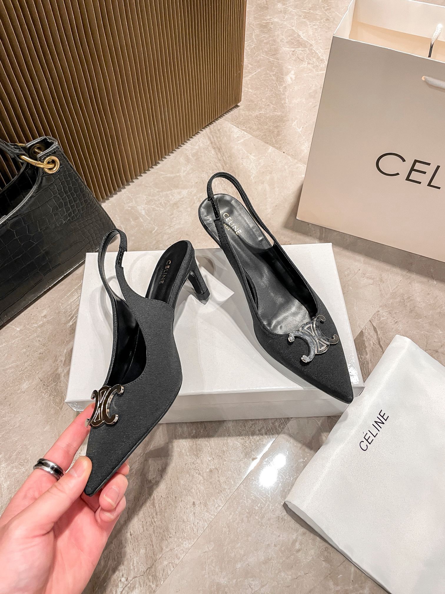 Women Top Quality C*eline shoes 5cm