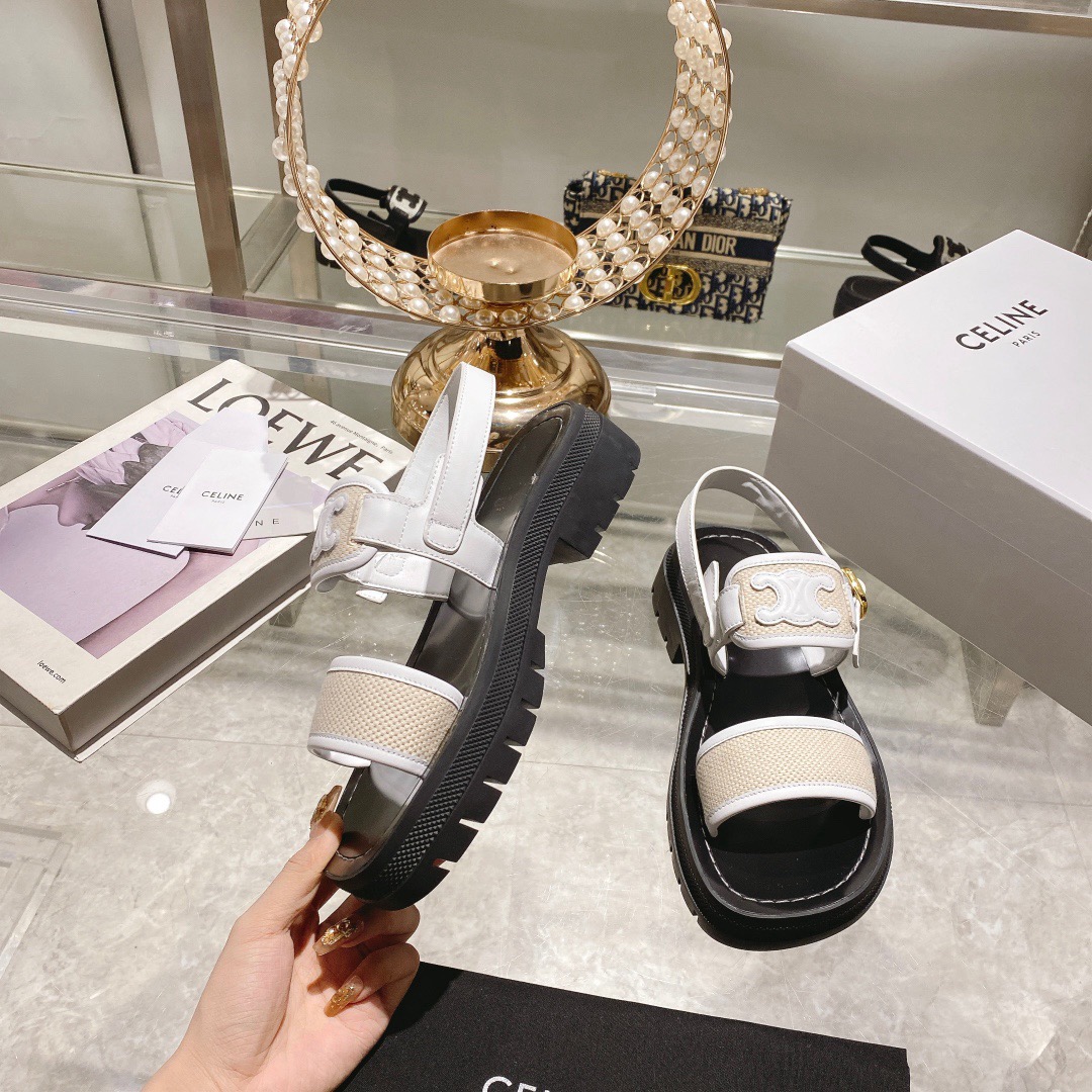 Women Top Quality C*eline shoes 4.5cm