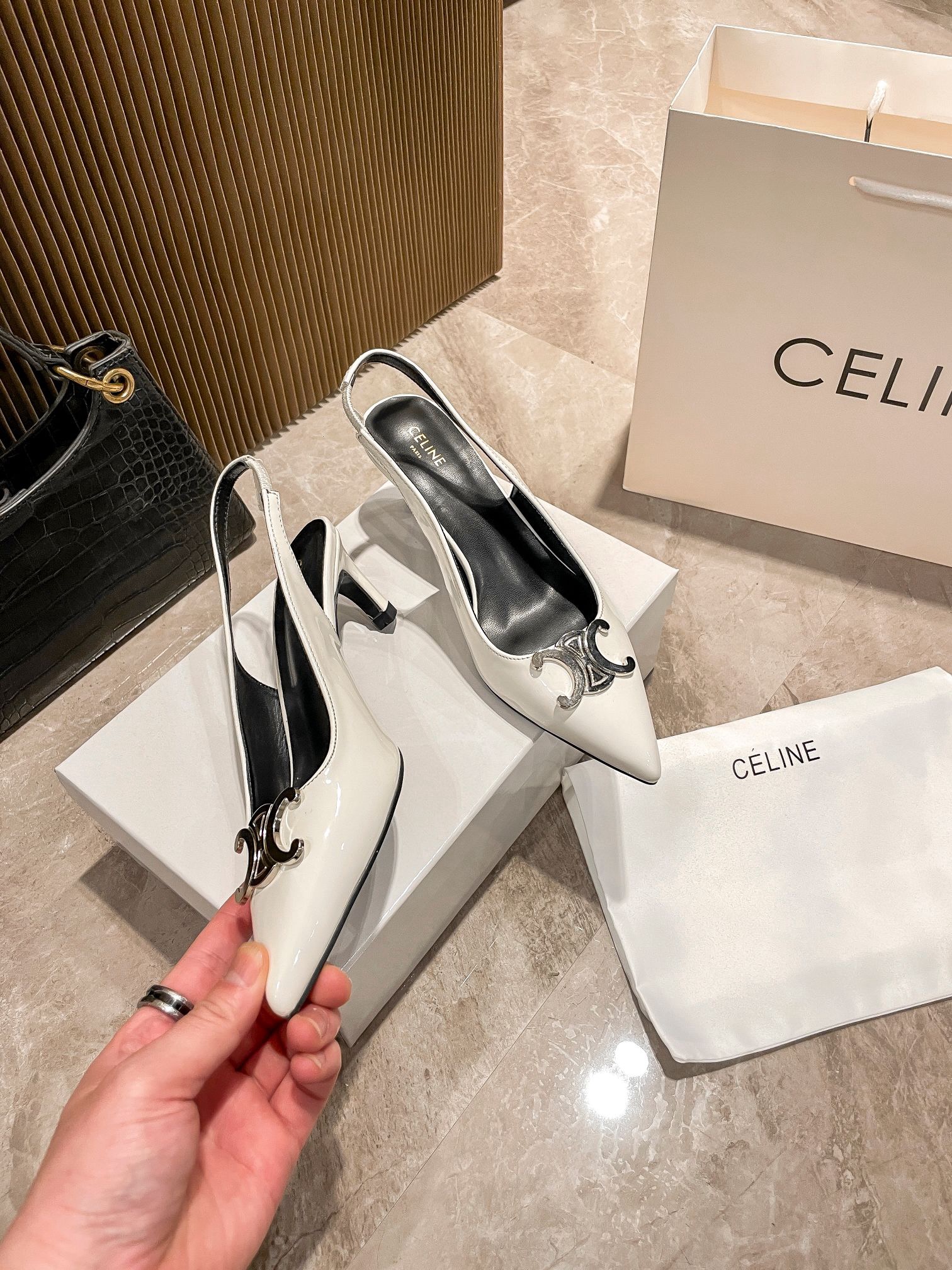 Women Top Quality C*eline shoes 5cm