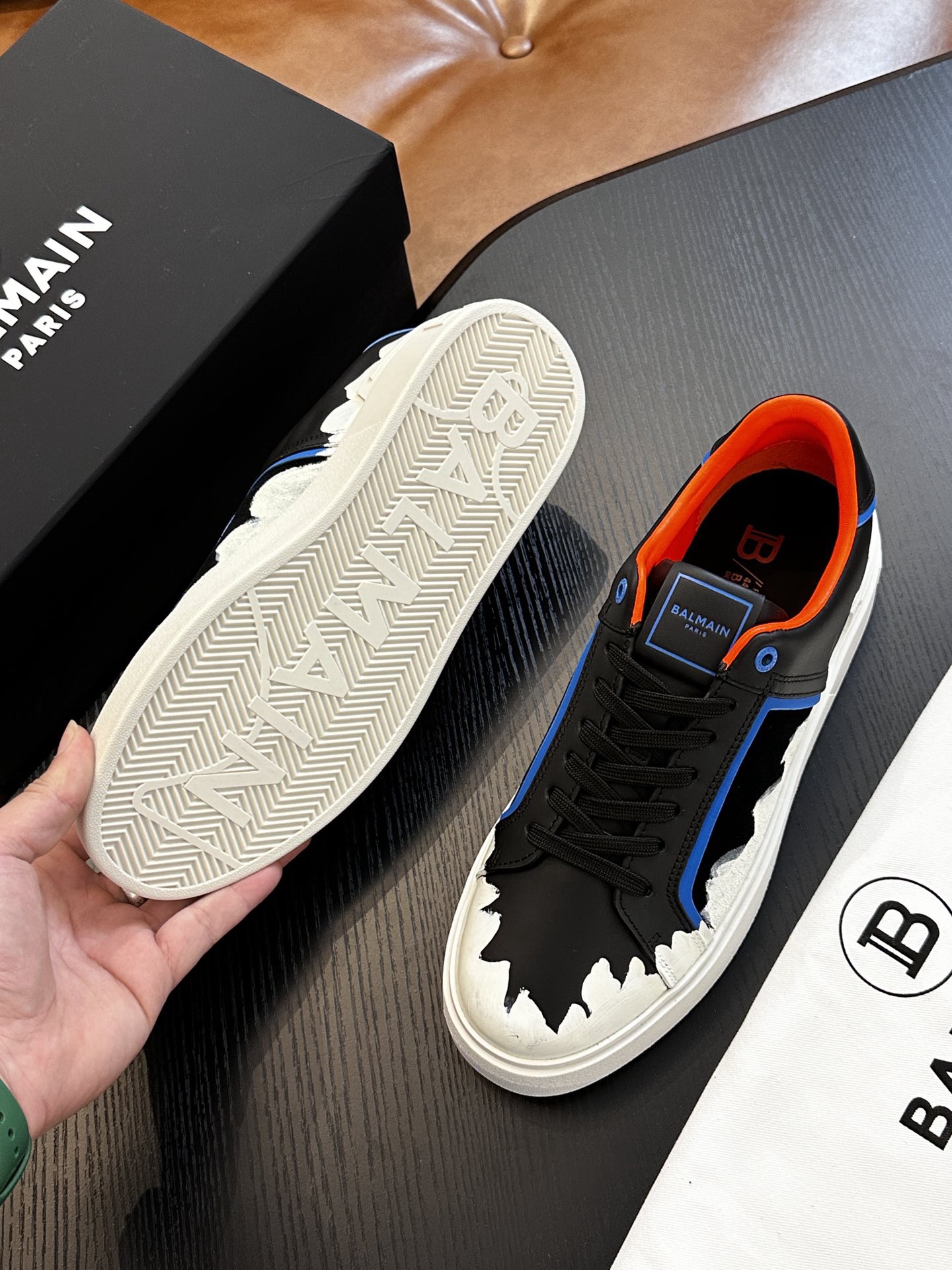 Women Men Top Quality B*almain shoes