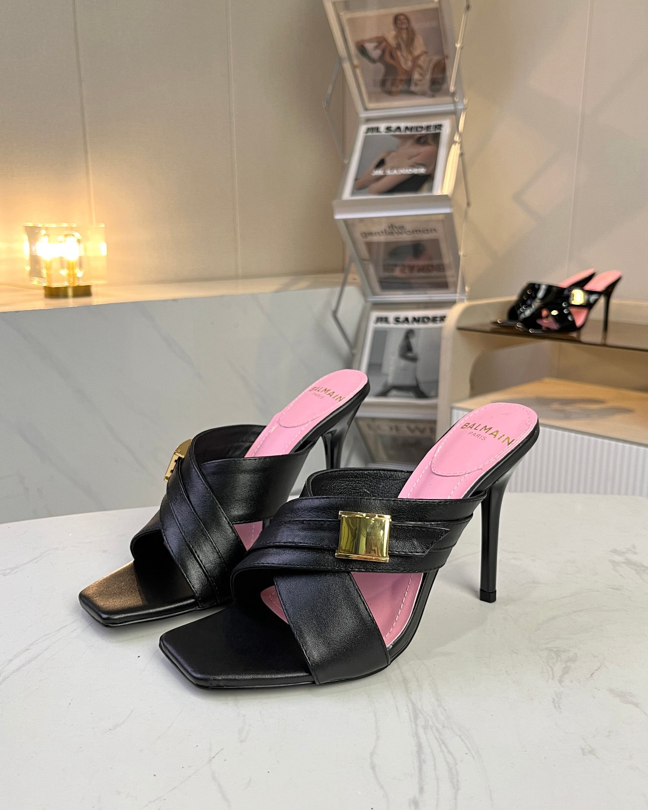 Women Top Quality B*almain shoes 10.5cm