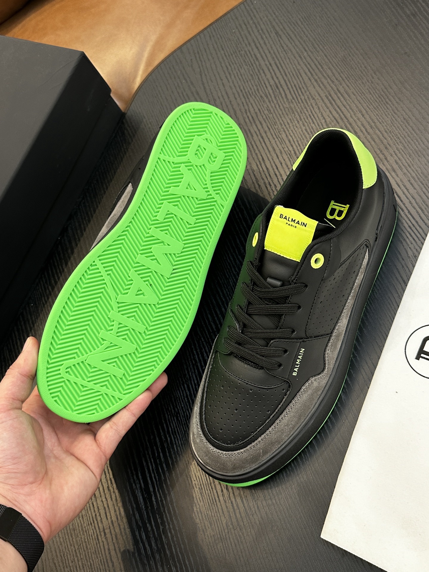 Women Men Top Quality B*almain shoes