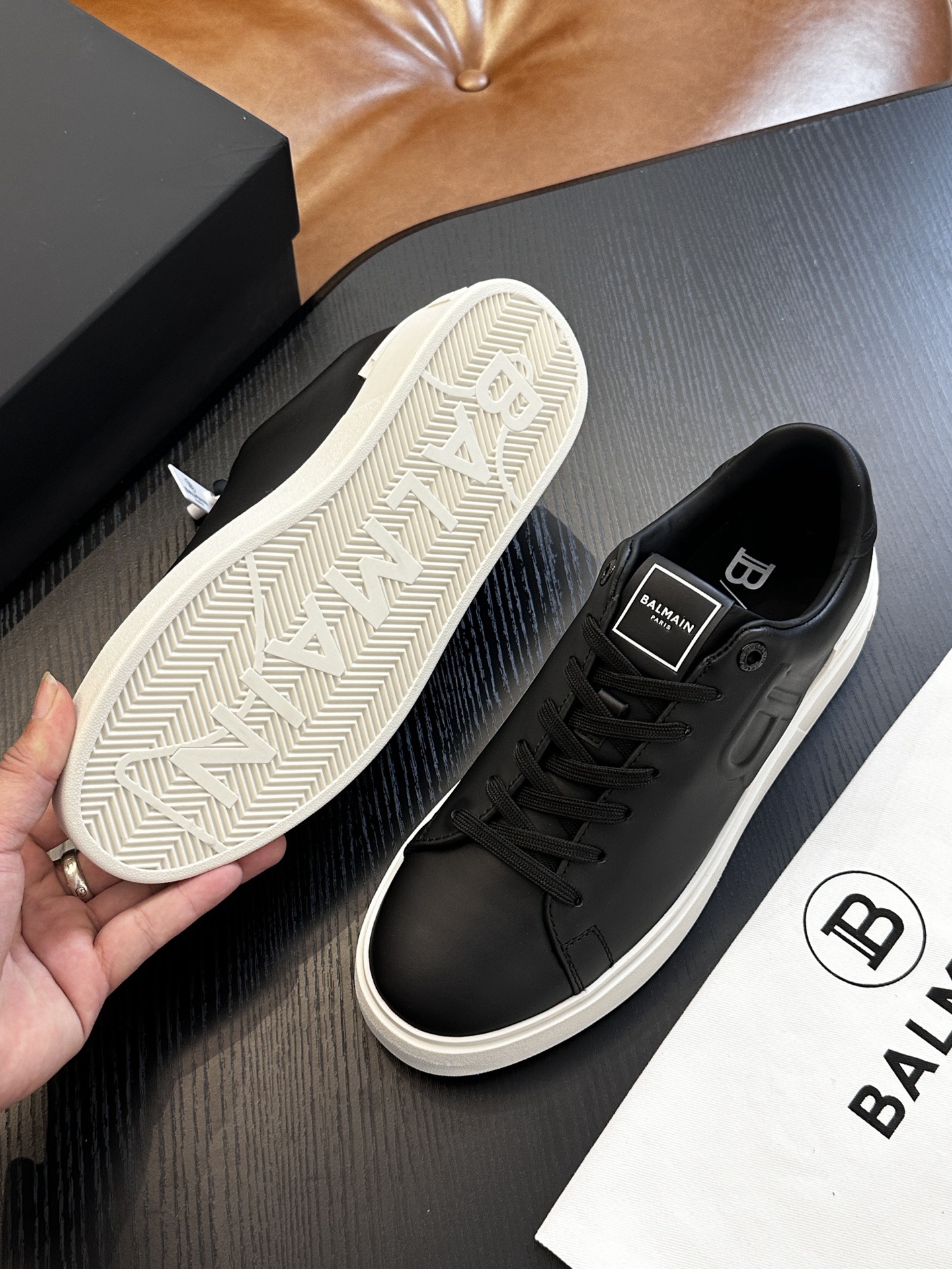 Women Men Top Quality B*almain shoes