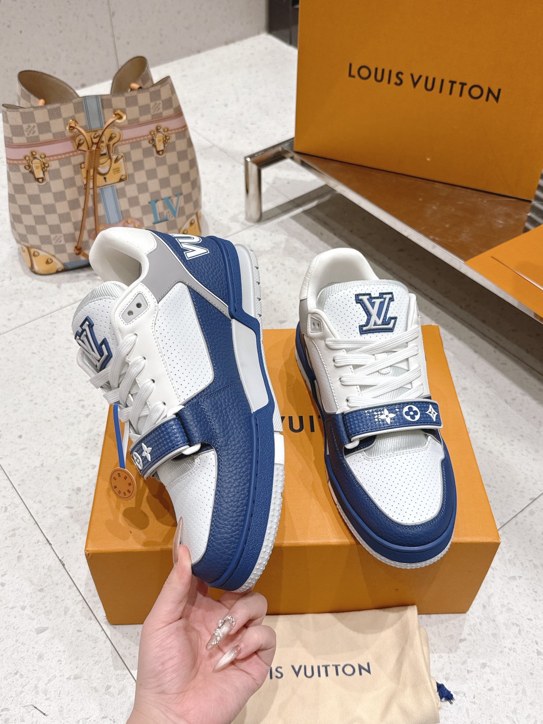 Men Women L*ouis V*uitton Top Sneaker L*V Trainer size 35-46