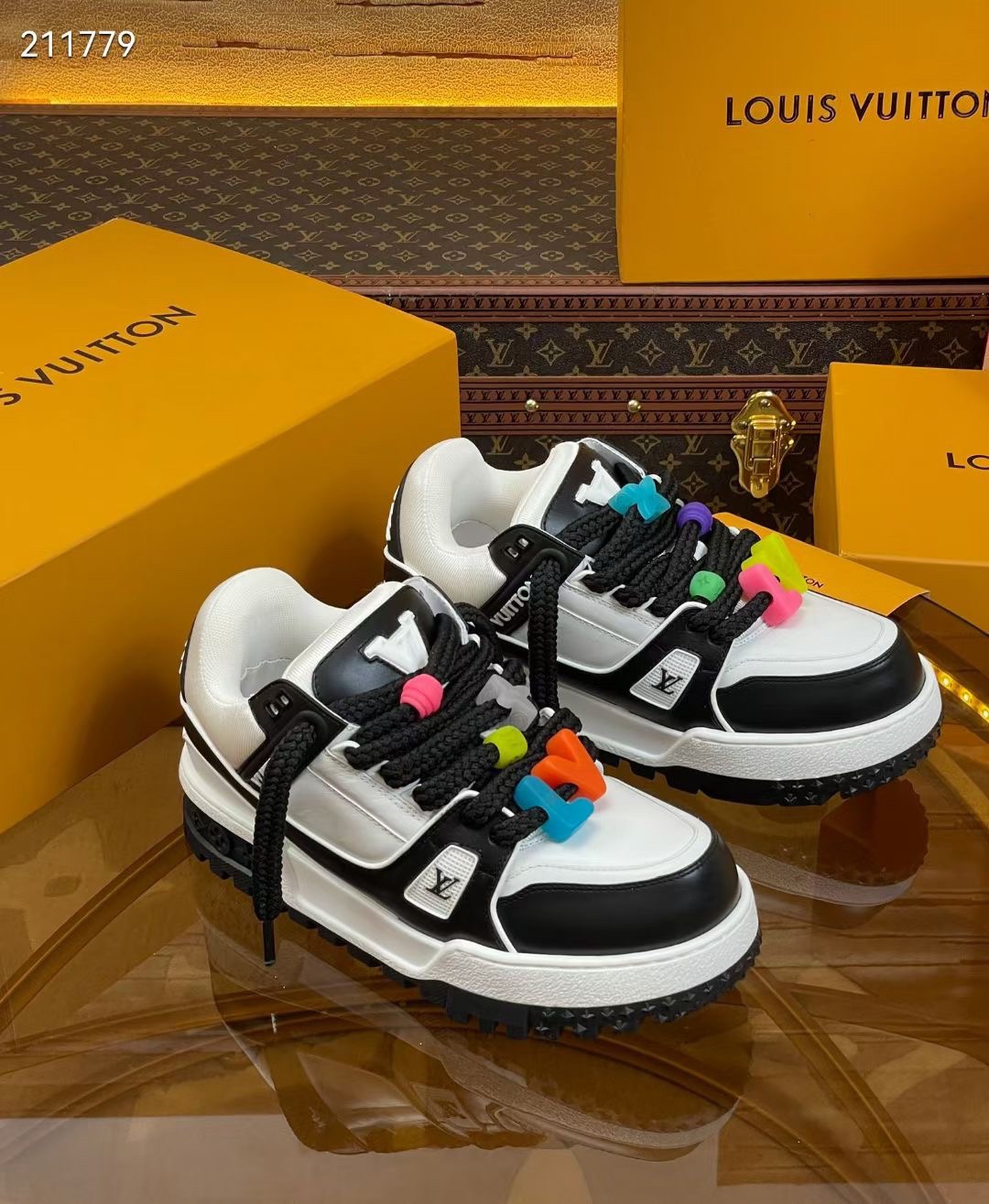 Men Women L*ouis V*uitton Top Sneaker L*V Trainer size 35-46