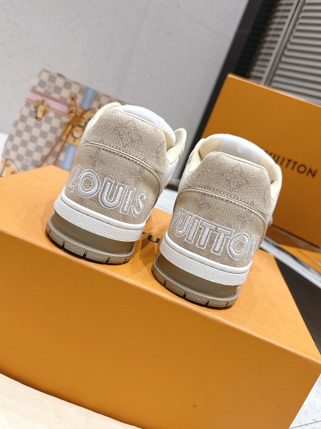 Men Women L*ouis V*uitton Top Sneaker L*V Trainer size 35-46