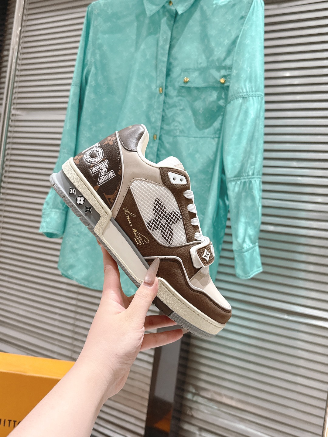 Men Women L*ouis V*uitton Top Sneaker L*V Trainer size 35-46