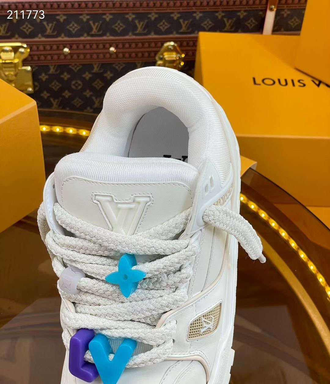 Men Women L*ouis V*uitton Top Sneaker L*V Trainer size 35-46