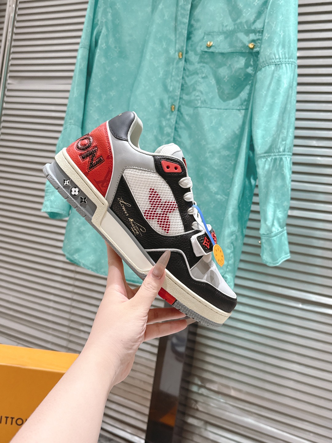 Men Women L*ouis V*uitton Top Sneaker L*V Trainer size 35-46