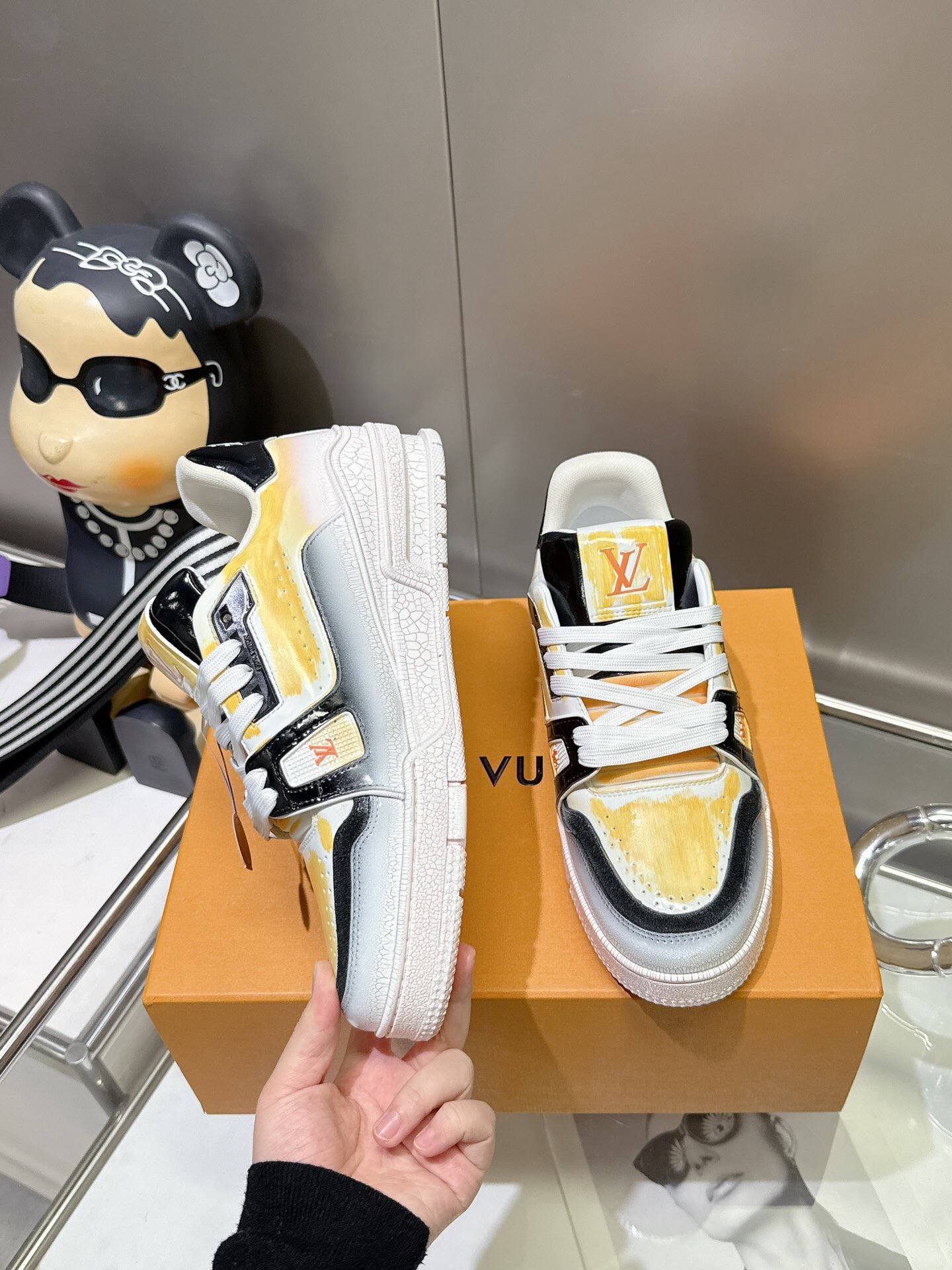 Men Women L*ouis V*uitton Top Sneaker L*V Trainer size 35-46