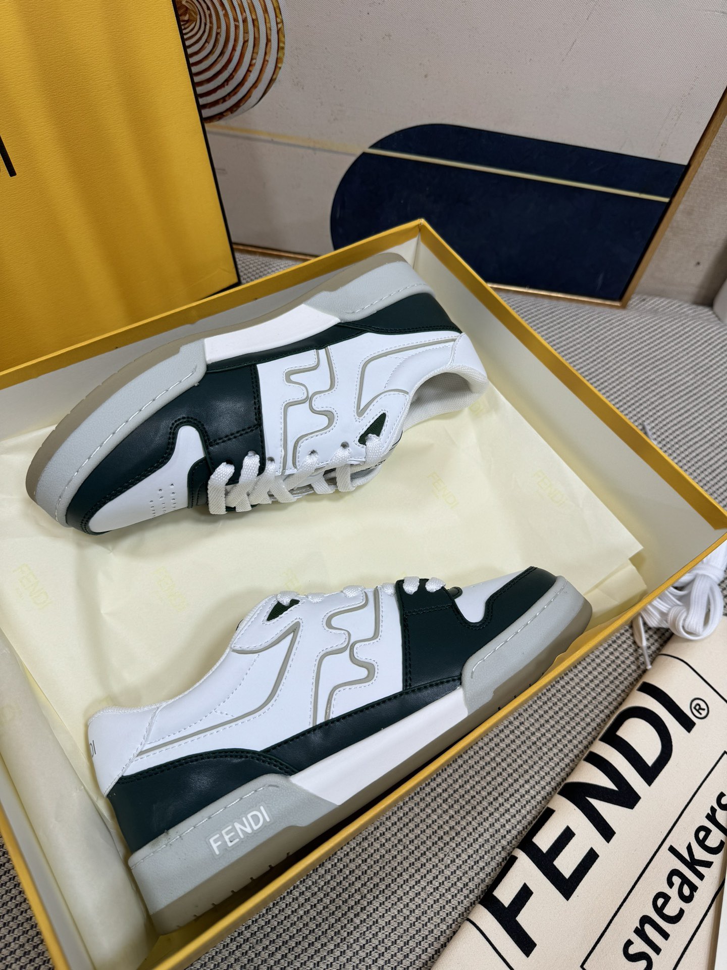 Men Women F*endi Top Sneakers size 35-46