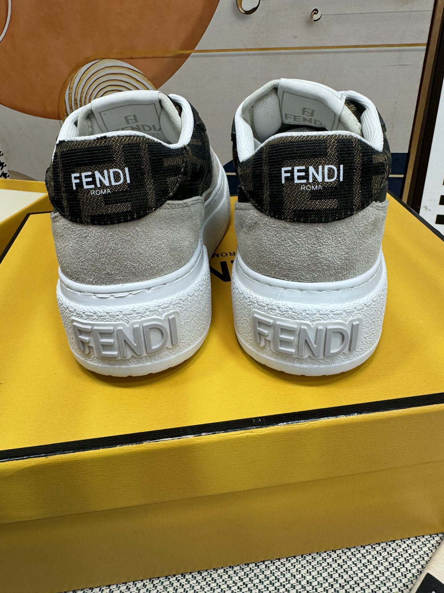 Men Women F*endi Top Sneakers size 35-46