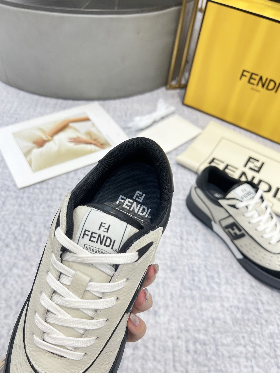 Men Women F*endi Top Sneakers size 35-46