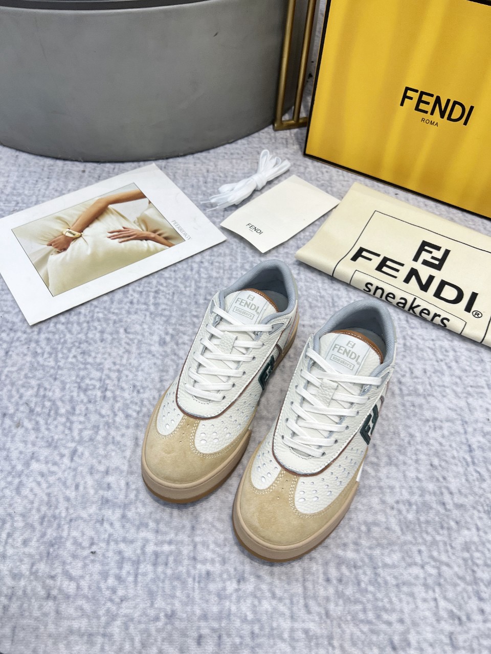 Men Women F*endi Top Sneakers size 35-46