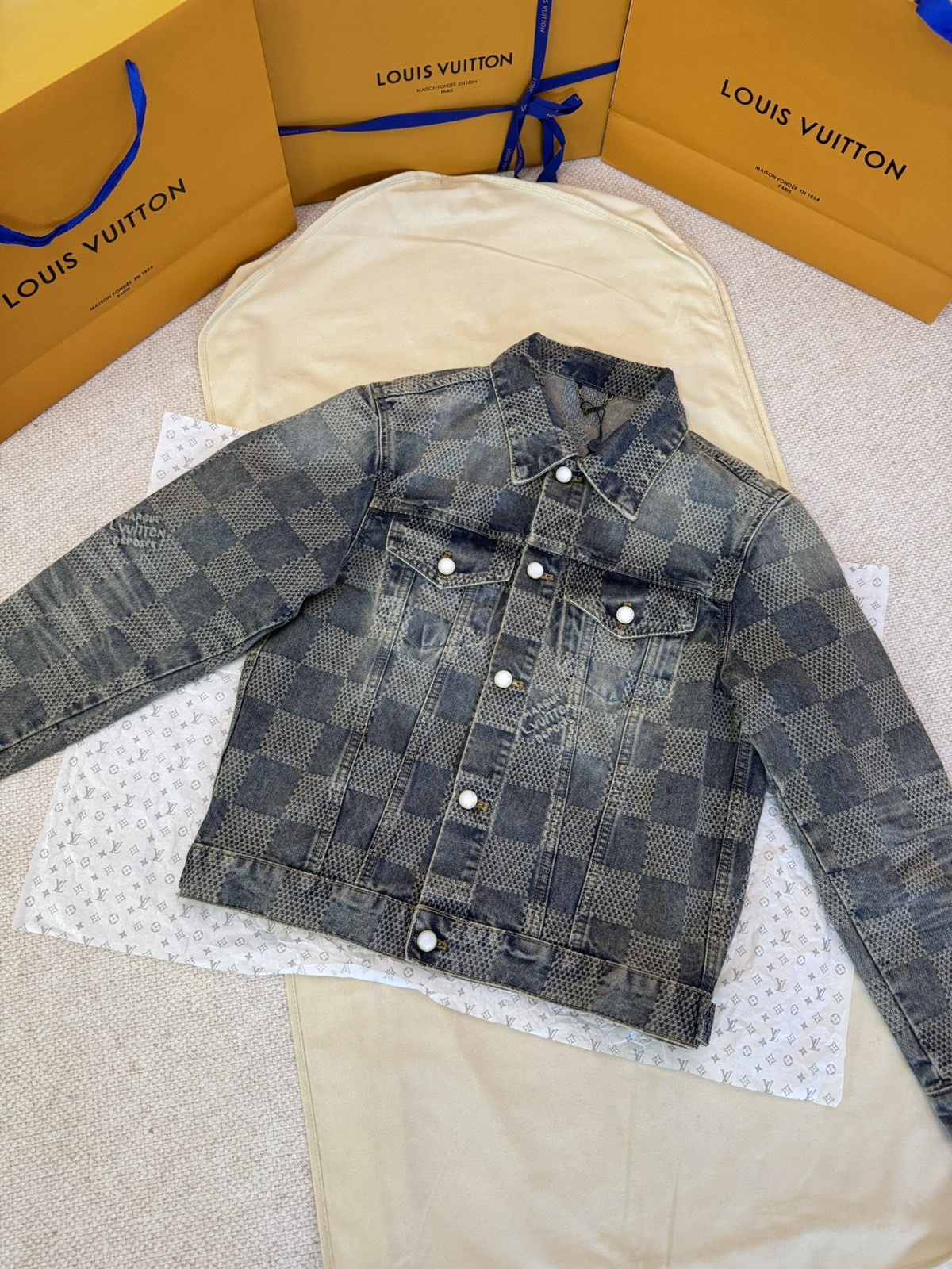 L*V Louis Vuitt*on Top Quality 1:1 Jacket