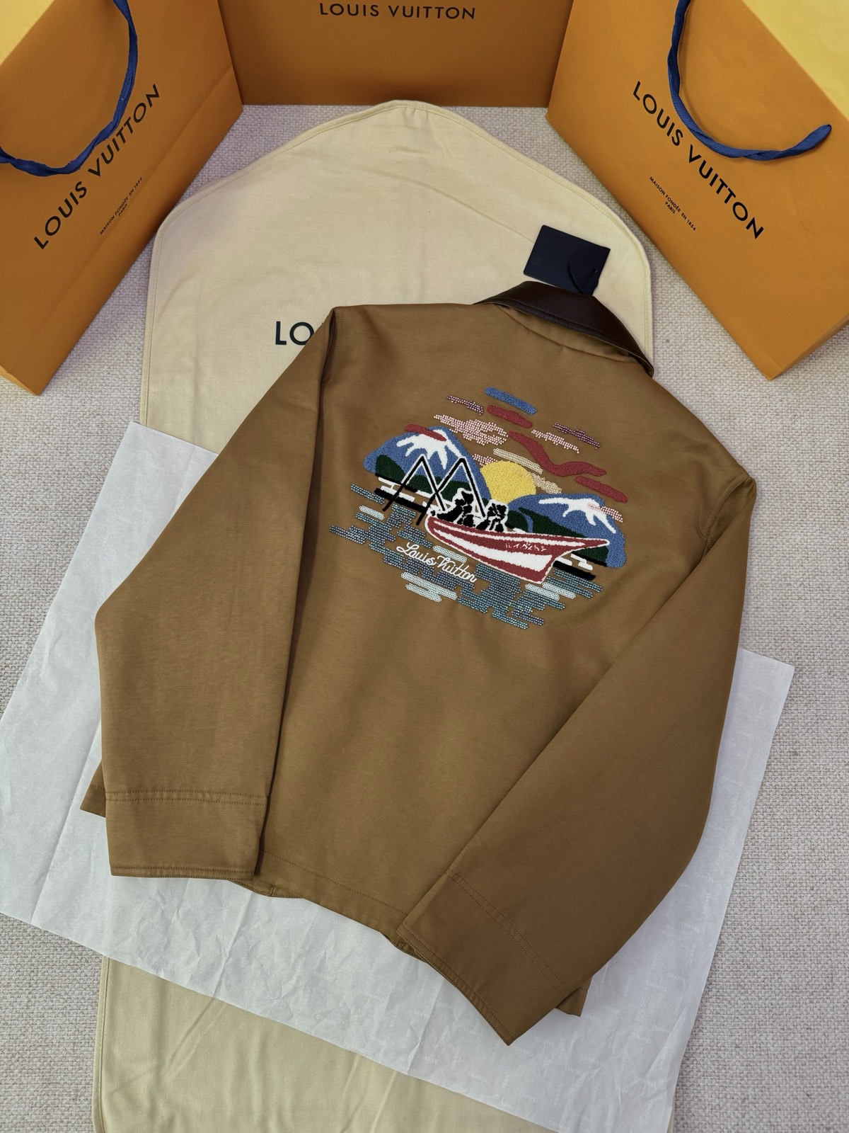 L*V Louis Vuitt*on Top Quality 1:1 Jacket