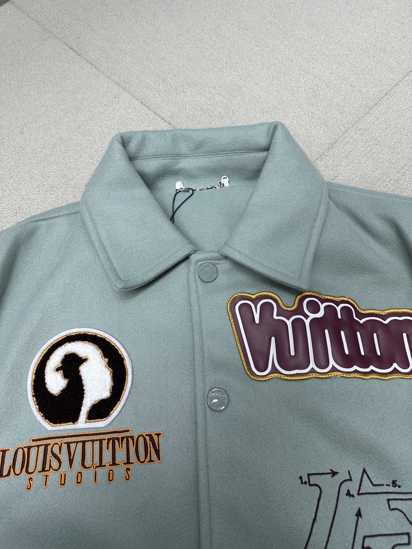 L*V Louis Vuitt*on Top Quality 1:1 Jacket