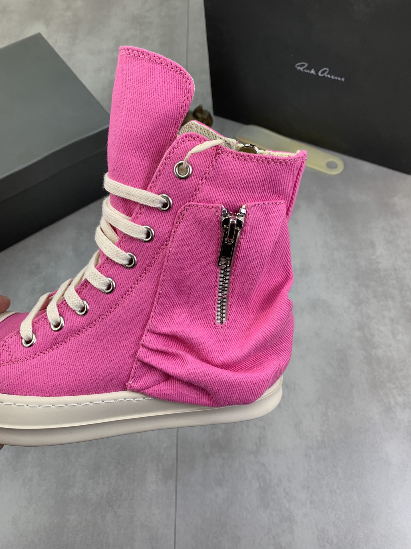 Men Women R*ICK OWENS Top SNEAKERS