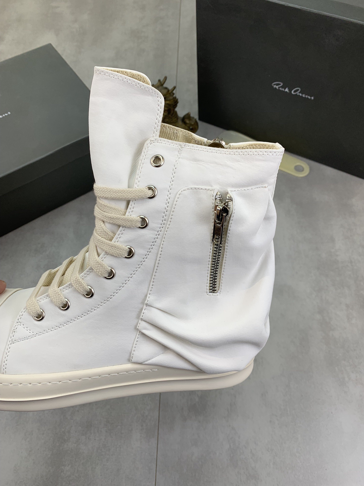 Men Women R*ICK OWENS Top SNEAKERS