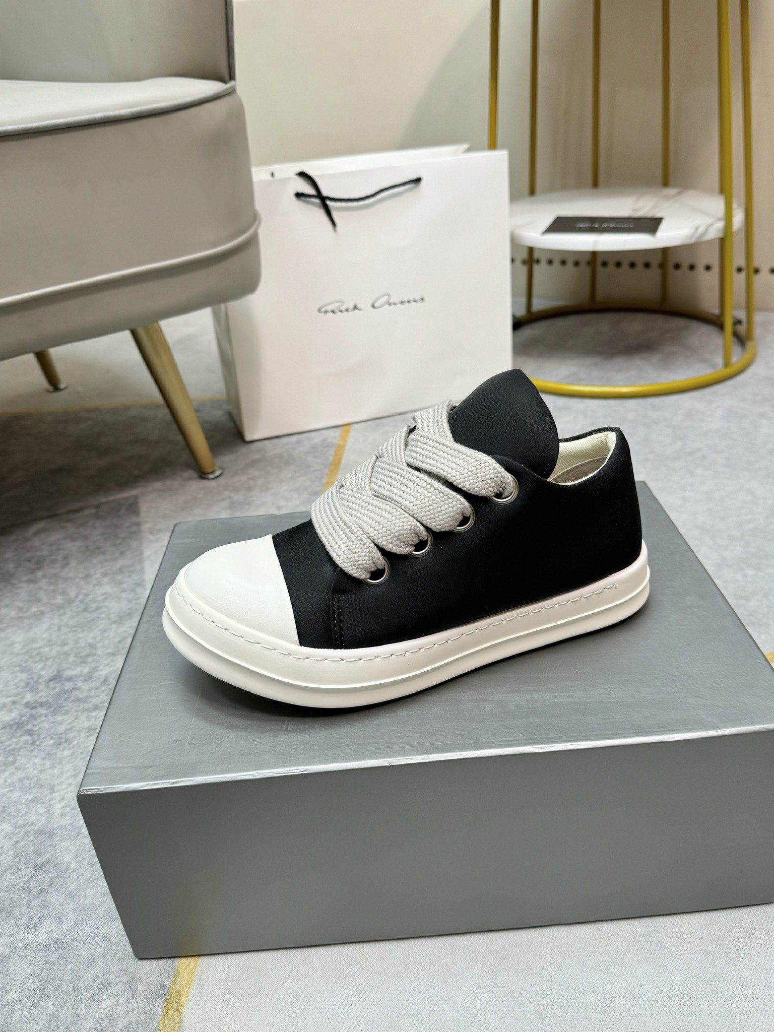 Men Women R*ICK OWENS Top SNEAKERS