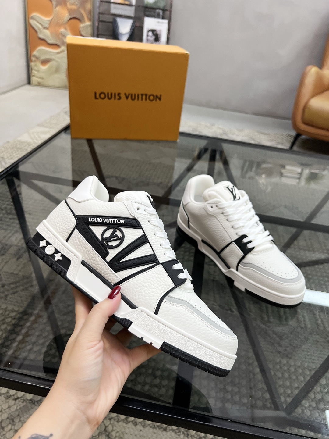 Men L*ouis V*uitton Top Sneaker L*V Shoes