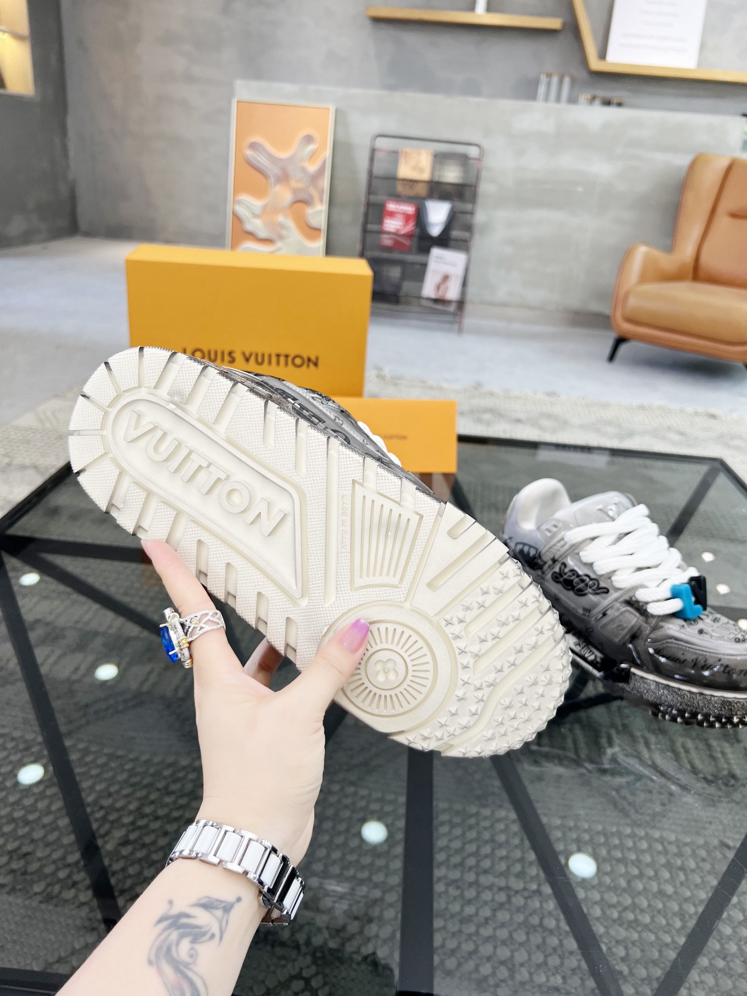 Men L*ouis V*uitton Top Sneaker L*V Shoes