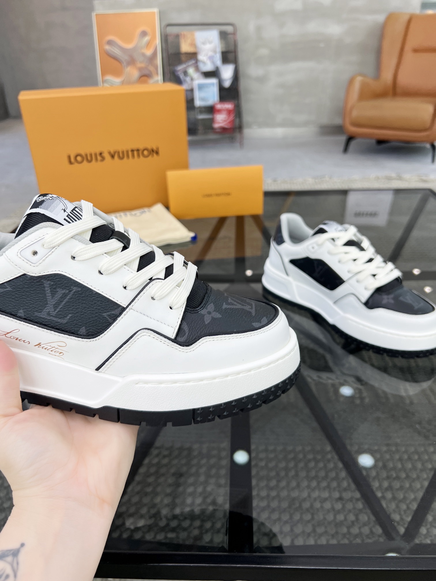 Men L*ouis V*uitton Top Sneaker L*V Shoes