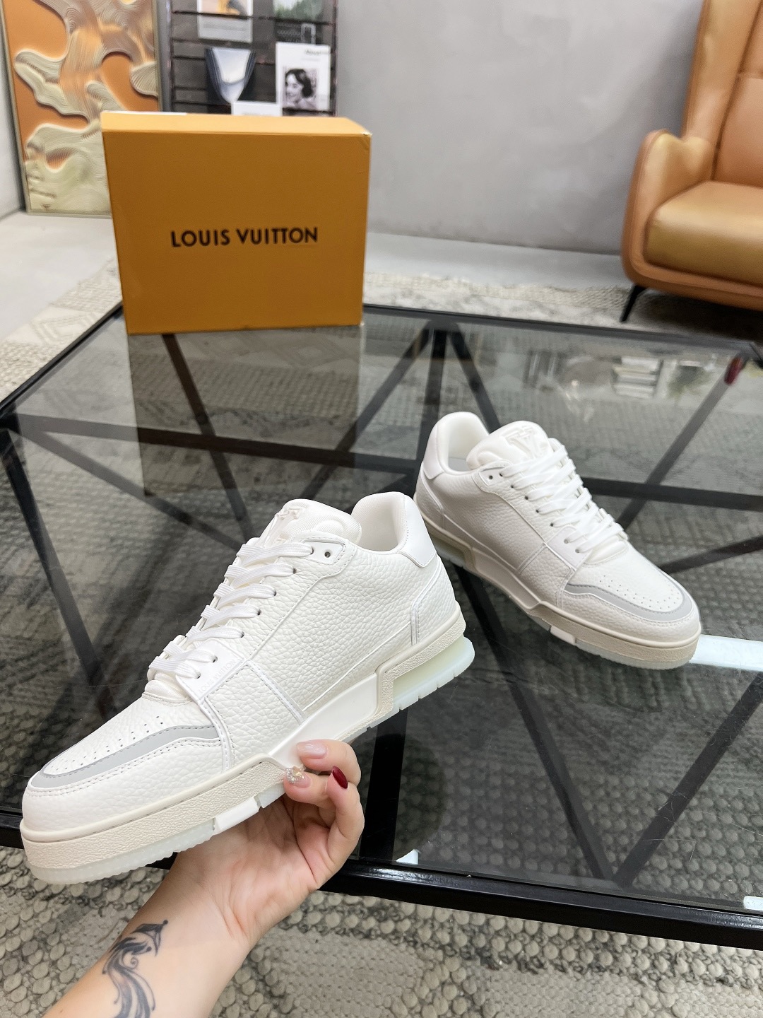 Men L*ouis V*uitton Top Sneaker L*V Shoes