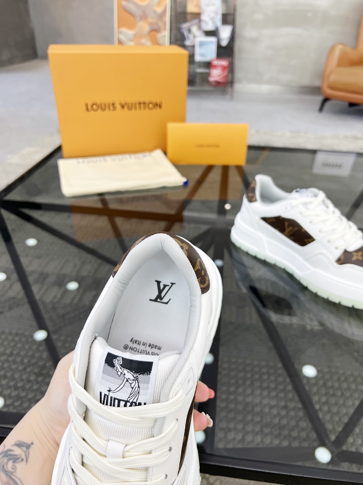 Men L*ouis V*uitton Top Sneaker L*V Shoes