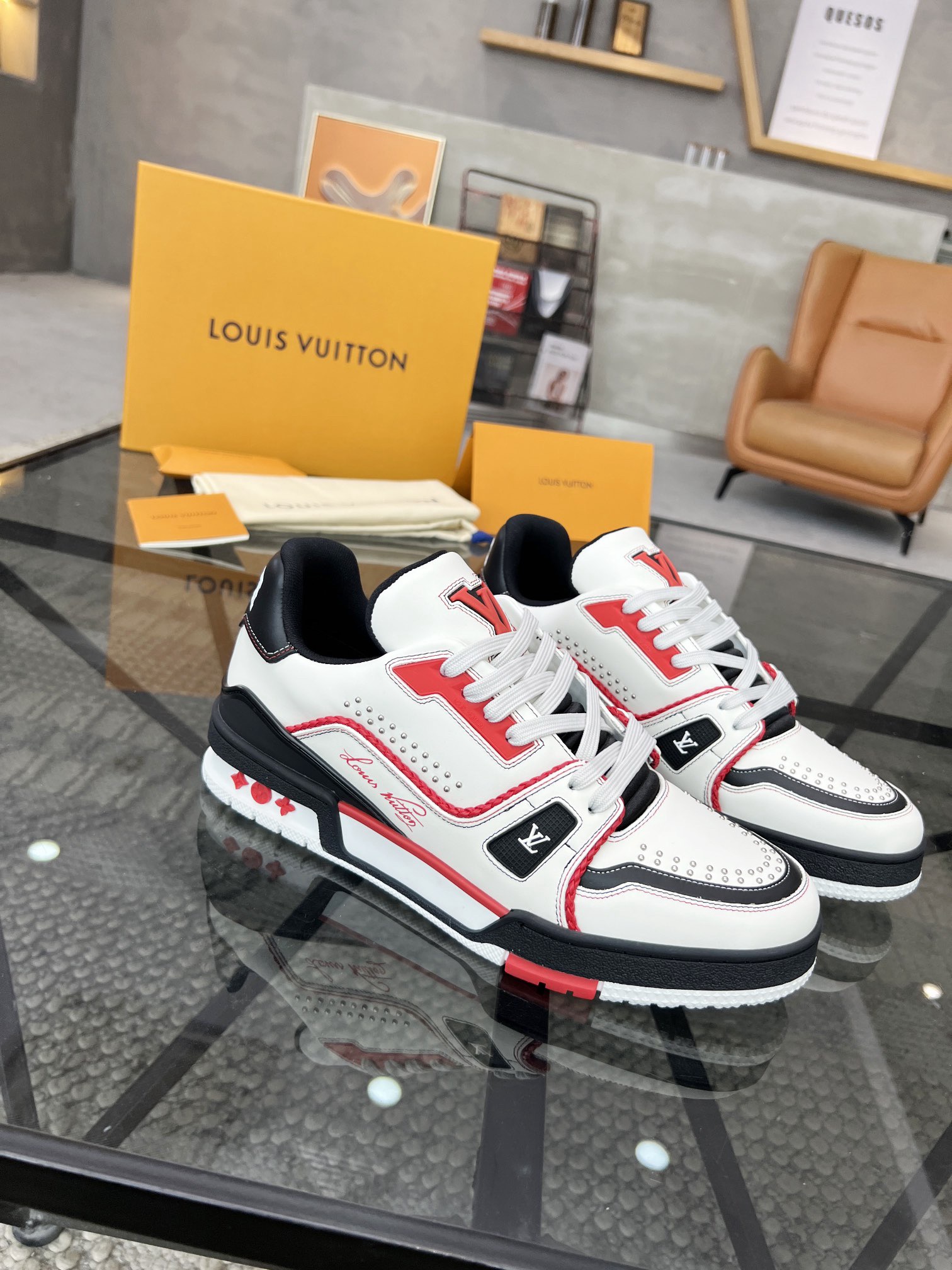 Men L*ouis V*uitton Top Sneaker L*V Shoes