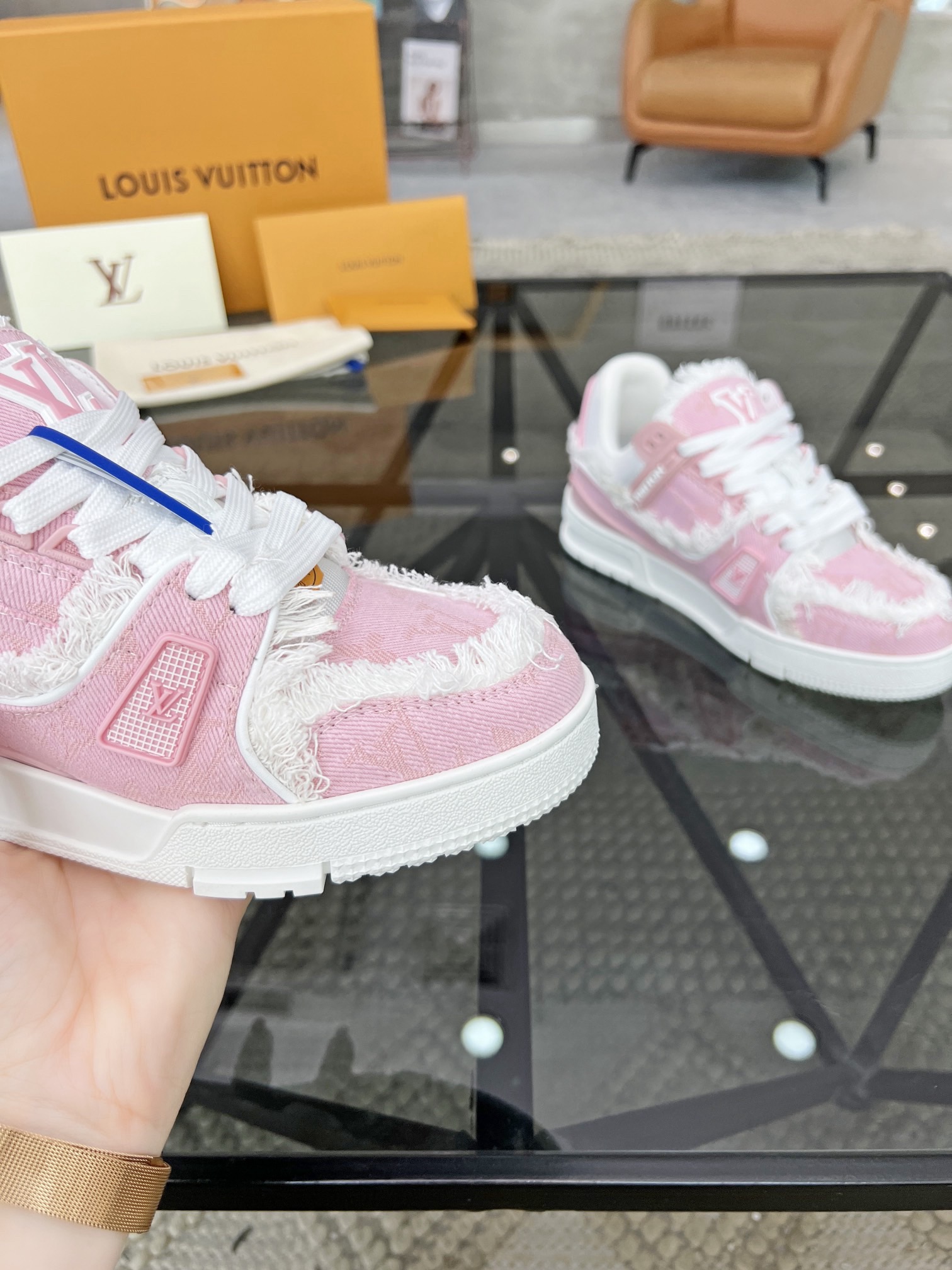 Men L*ouis V*uitton Top Sneaker L*V Shoes