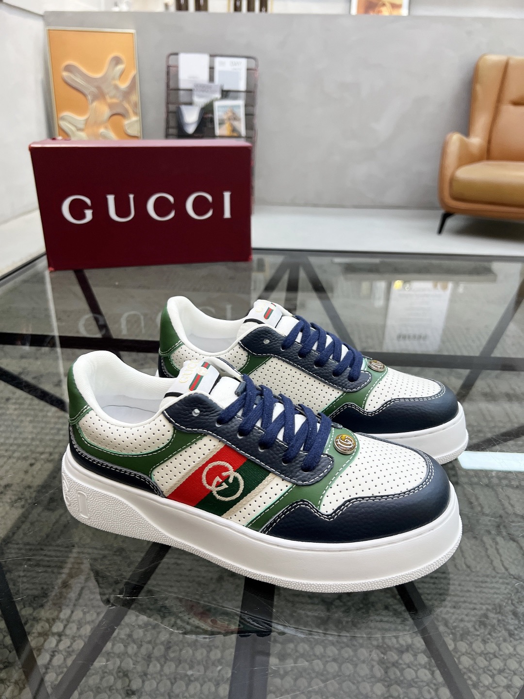Men Women G*ucci Top quality 1:1 Sneaker size 35-46